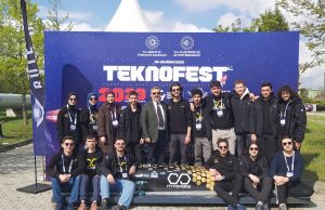 Erciyas Holding’in ‘Hyperloop Geliştirme Yarışması’ için ürettiği hyperloop tüneline Teknofest’te büyük ilgi: