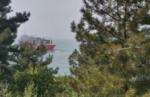 Kastamonu’da karaya oturan gemi için çalışma devam ediyor