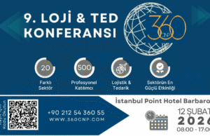 9. LOJİ&TED Konferansı, 12 Şubat 2026 tarihinde İstanbul Point Hotel Barbaros’ta gerçekleşecek