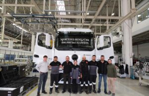 Mercedes-Benz Türk, Aksaray Kamyon Fabrikası’nda 400 Bininci Kamyonunu Üretti