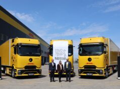 DHL Supply Chain Türkiye, Nestlé Türkiye ve Mercedes-Benz Türk’ten eActros 600 ile Elektrikli Tır Hamlesi