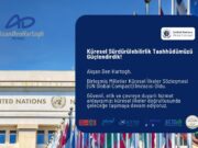 ALIŞAN DEN HARTOGH, UN GLOBAL COMPACT İMZACISI OLDU